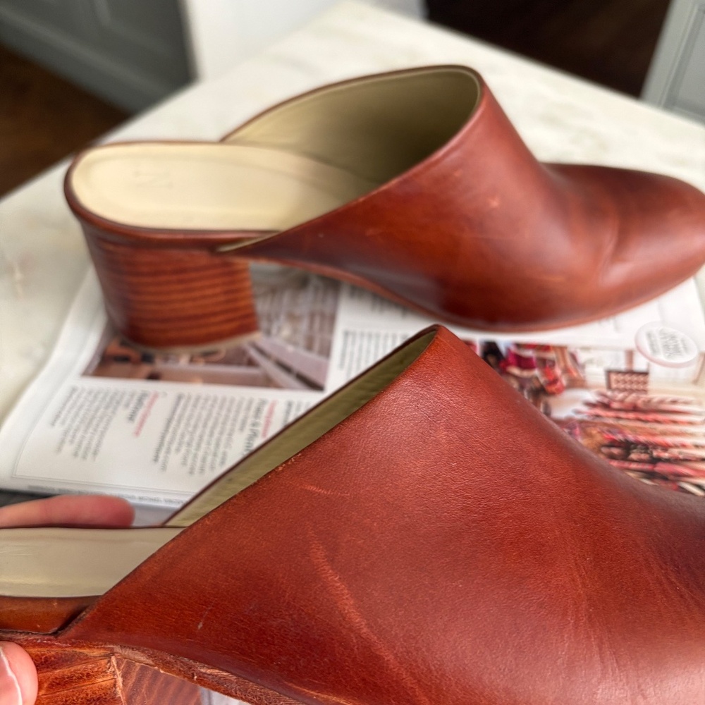 Nisolo All Day Heeled Mule Block Heel leather in Size 10 🍂 - Picture 9 of 10